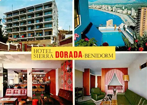 AK / Ansichtskarte 73899703 Benidorm_ES Hotel Sierra Dorada Bar Appartement 