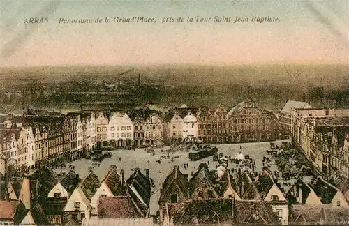 AK / Ansichtskarte  Arras__62 Panorama de la GrandPlace pris de la Tour Saint Jean Baptiste 