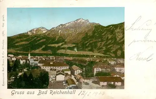 AK / Ansichtskarte  Bad_Reichenhall Panorama Bad_Reichenhall