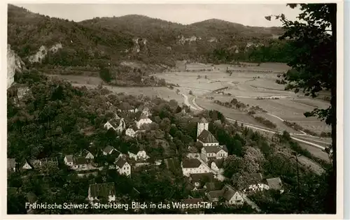 AK / Ansichtskarte  Streitberg_Oberfranken Blick in das Wiesent Tal Streitberg Oberfranken