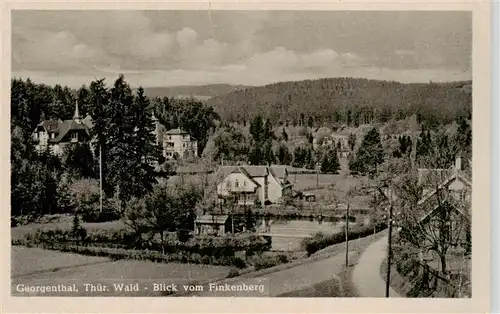 AK / Ansichtskarte  Georgenthal_Gotha Blick vom Finkenberg Georgenthal Gotha