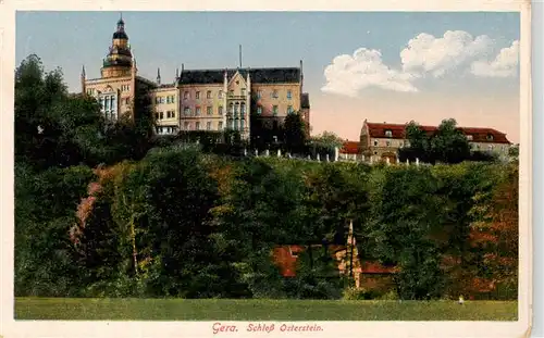 AK / Ansichtskarte  Gera Schloss Osterstein Gera