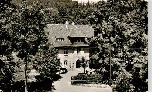 AK / Ansichtskarte  Lichtenberg_Oberfranken Gasthof Friedrich Wilhem Stollen Lichtenberg Oberfranken