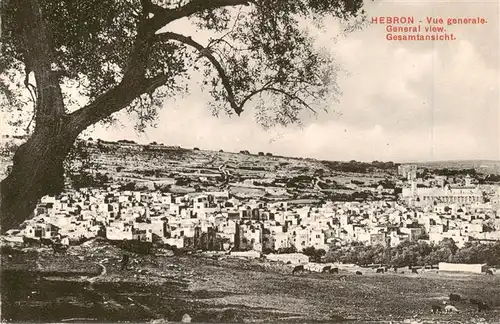 AK / Ansichtskarte  Hebron__Israel Vue generale 