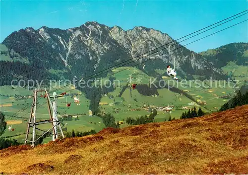 AK / Ansichtskarte 73899877 Sessellift_Chairlift_Telesiege Wiedersbergerhornlift Alpbach Tirol Gratlspitz 