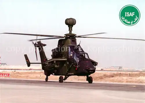 AK / Ansichtskarte 73899901 Hubschrauber_Helicopter ISAF Tieger in Mazar-e Sharif 