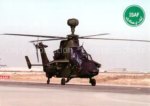 AK / Ansichtskarte  Hubschrauber_Helicopter ISAF Tieger in Mazar-e Sharif 