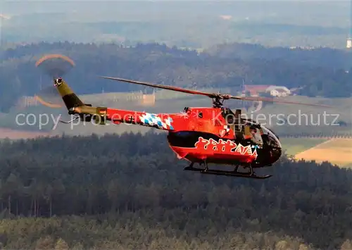 AK / Ansichtskarte  Hubschrauber_Helicopter Kampfhubschrauberregiment 26 