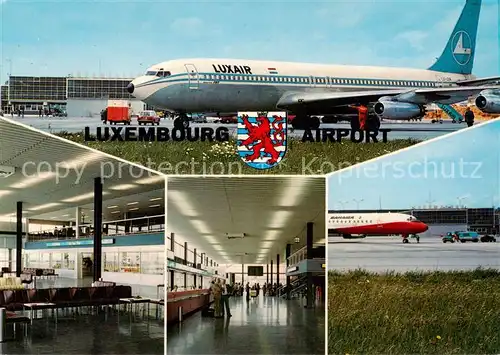 AK / Ansichtskarte  Flughafen_Airport_Aeroporto Luxembourg  Flughafen_Airport