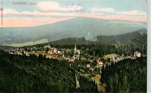 AK / Ansichtskarte  Schierke_Harz Panorama Schierke Harz