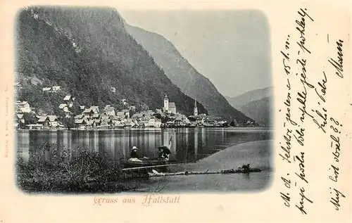 AK / Ansichtskarte  Hallstatt_Oberoesterreich_AT Seepanorama 