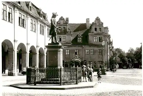 AK / Ansichtskarte 73899993 Dessau-Rosslau Denkmal Fuerst Leopold Dessau-Rosslau