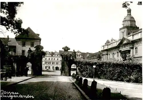 AK / Ansichtskarte  Dessau-Rosslau Lustgartentor Dessau-Rosslau