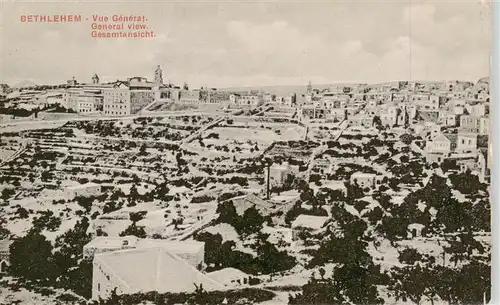 AK / Ansichtskarte  Bethlehem__Yerushalayim_Israel Vue générale 