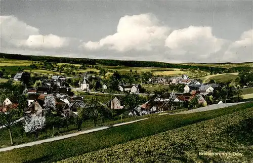 AK / Ansichtskarte  Breitenbrunn_Odenwald Panorama Breitenbrunn Odenwald