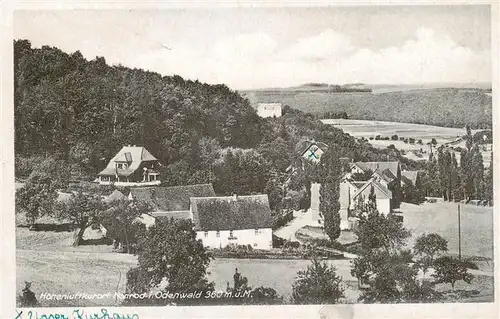 AK / Ansichtskarte  Nonrod_Fischbachtal Panorama Hoehenluftkurort im Odenwald 