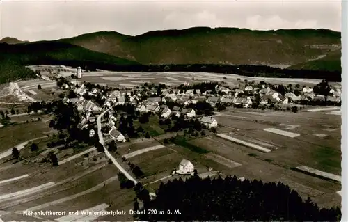 AK / Ansichtskarte  Dobel__Schwarzwald Panorama Hoehenluftkurort und Wintersportplatz 