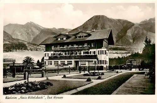 AK / Ansichtskarte  Bad_Wiessee_Tegernsee Kurheim Haus Wittelsbach Alpen Bad_Wiessee_Tegernsee