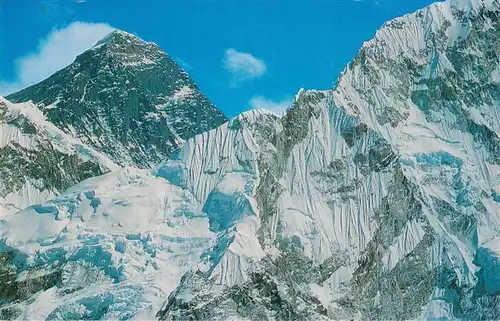 AK / Ansichtskarte 73900104 Mount_Everest_8848m_Nepal Bergwelt Himalaya 
