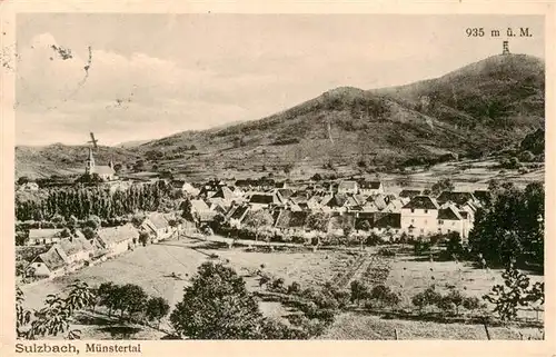 AK / Ansichtskarte  Sulzbach_Muenstertal_Soultzbach-les-Bains_68_Haut-Rhin Panorama 