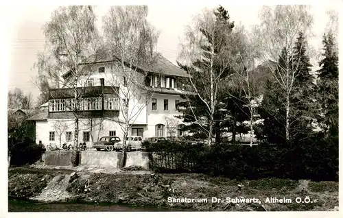 AK / Ansichtskarte 73900123 Altheim_Oberoesterreich_AT Sanatorium Dr. Schwartz 