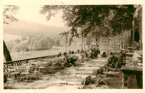 AK / Ansichtskarte  Reitling_Koenigslutter_am_Elm Wald- und Pensionshaus Terrasse 