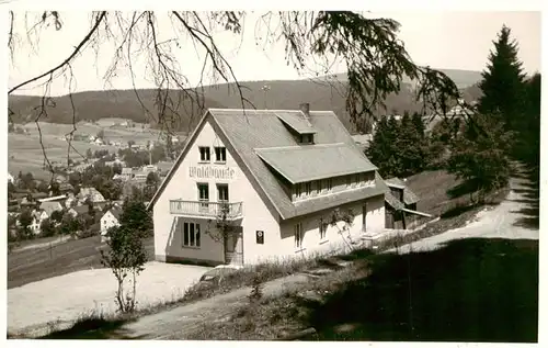 AK / Ansichtskarte  Warmensteinach Waldbaude Warmensteinach