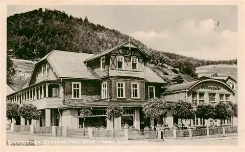 AK / Ansichtskarte  Sitzendorf__Thueringen Hotel Semmelpeter Sommerfrische 