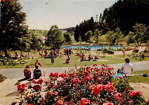 AK / Ansichtskarte  Rodt__Lossburg Freischwimmbad 