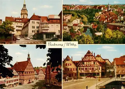 AK / Ansichtskarte  Backnang Ortsansichten Panorama Backnang