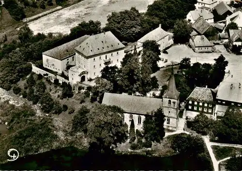 AK / Ansichtskarte  Lichtenfels_Bayern Schloss Schney Fliegeraufnahme Lichtenfels Bayern