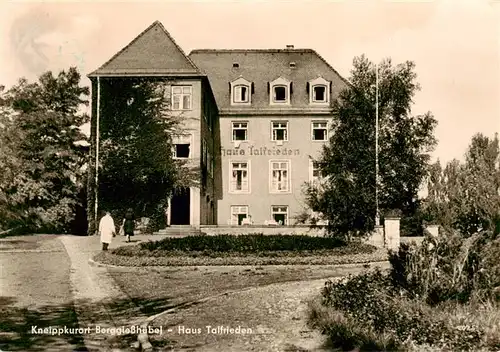 AK / Ansichtskarte  Berggiesshuebel Haus Talfrieden Berggiesshuebel