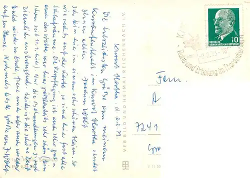 AK / Ansichtskarte  Hartha_Tharandt Reichsbahn Genesungsheim Otto Rehschuh Hartha Tharandt