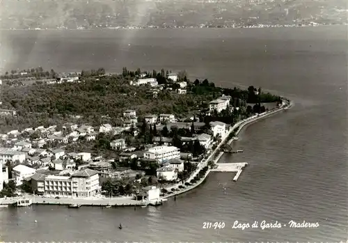 AK / Ansichtskarte  Maderno_Lago_di_Garda_IT Veduta aerea 