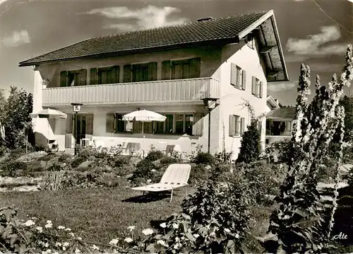 AK / Ansichtskarte  Nesselwang_Allgaeu_Bayern Landhaus Nirovana Garten 