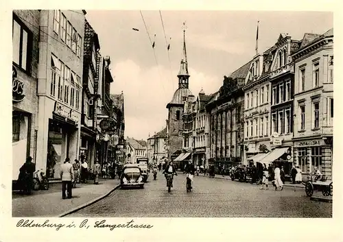 AK / Ansichtskarte  Oldenburg__Oldenburg Langestrasse 