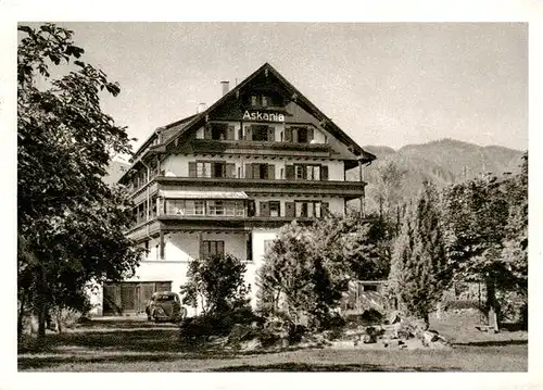 AK / Ansichtskarte  Bad_Wiessee_Tegernsee Kurheim Askania Bad_Wiessee_Tegernsee