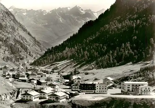 AK / Ansichtskarte  Vent__oetztal_Tirol_AT Panorama Bergsteigerdorf oetztaler Alpen 