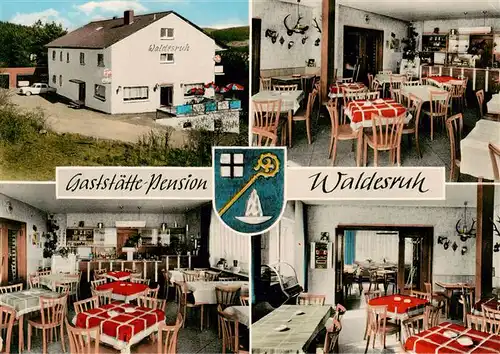 AK / Ansichtskarte  Bad_Soden__Taunus Gaststaette Pension Waldesruh Gastraeume