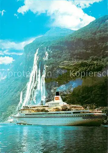 AK / Ansichtskarte  Dampfer_Binnenschifffahrt Royal Viking Star  