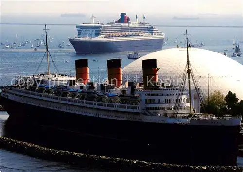 AK / Ansichtskarte 73900507 Dampfer_Oceanliner MS Queen Mary 2 