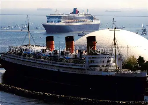 AK / Ansichtskarte  Dampfer_Oceanliner MS Queen Mary 2 