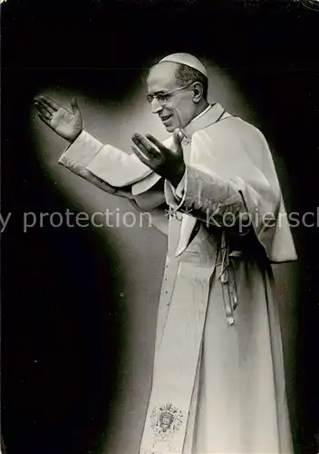 AK / Ansichtskarte  Papst_Pope_Pape S.S.Pio XII 