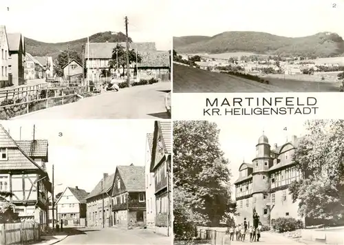 AK / Ansichtskarte 73900549 Martinfeld Insel Burg Gleichenstein Dorfstrase Jugendherberge Rudi Schwarz Martinfeld