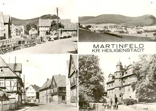 AK / Ansichtskarte  Martinfeld Insel Burg Gleichenstein Dorfstrase Jugendherberge Rudi Schwarz Martinfeld