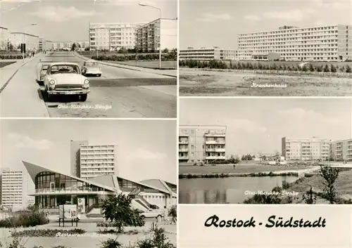 AK / Ansichtskarte  Rostock Otto Nuschke Strasse Krankenhaus Restaurant Kosmos  