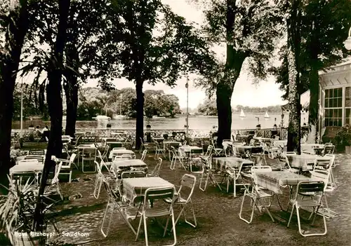 AK / Ansichtskarte  Schildhorn_Berlin Haus Ritzhaupt Gartenwirtschaft Schildhorn Berlin