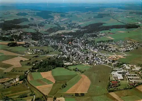 AK / Ansichtskarte  Bad_Steben Stahl Moor und Radiumbad Fliegeraufnahme Bad_Steben