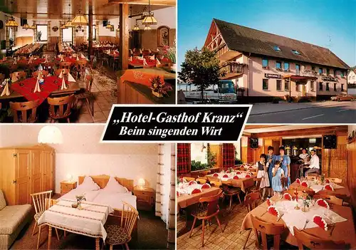 AK / Ansichtskarte 73900602 Riedboehringen Hotel Gasthof Kranz Gastraeume Zimmer Riedboehringen