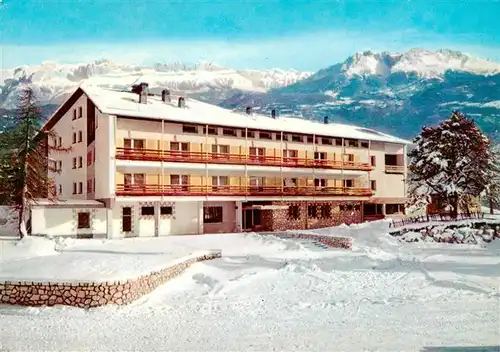 AK / Ansichtskarte 73900636 Monte_Penegal_1740m_Dolomiti_IT Hotel Facchin 